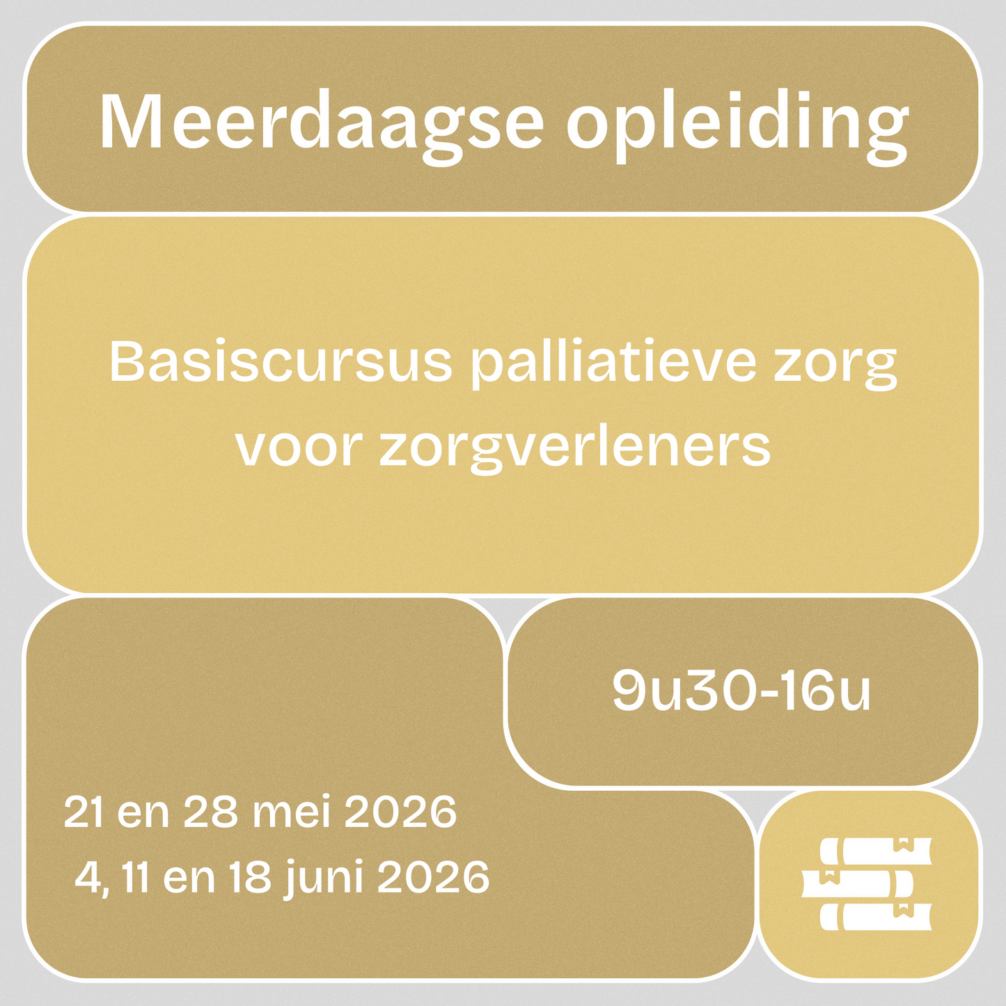 Basiscursus palliatieve zorg voor zorgverleners